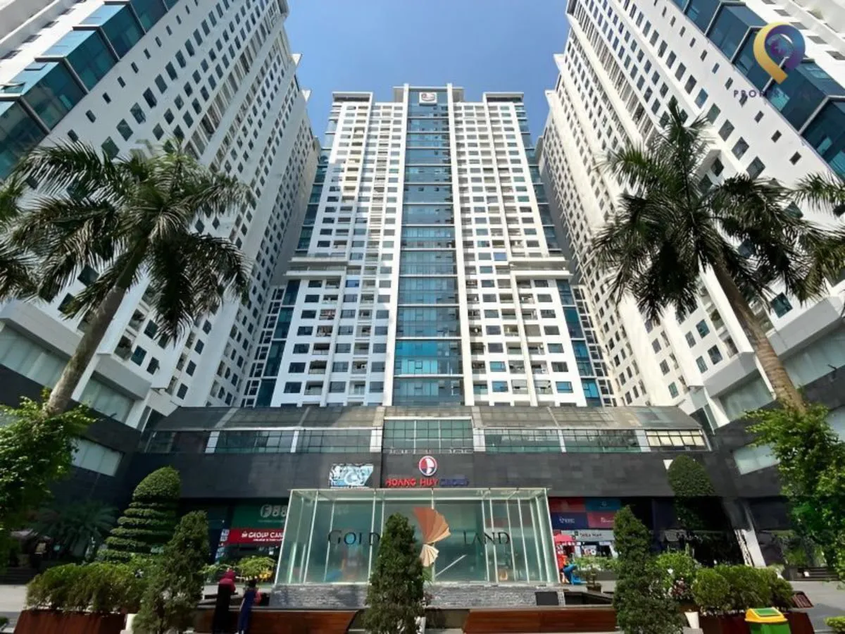 Toàn cảnh tòa nhà Golden Land nổi bật tại Thanh Xuân